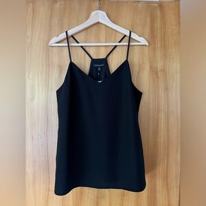Black Racerback Silky Lined Cami Tank by Banana Republic (NWT) Women's Small